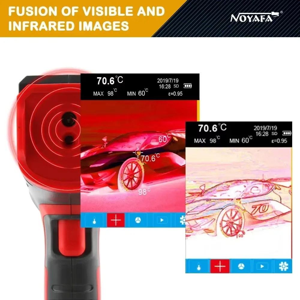 Инфракрасный датчик тепловизор – обзор и цена Nf 521 Thermal Imaging Camera